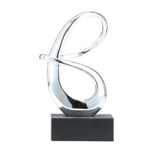 Tượng Trang Trí Nhựa Polyresin ARISTA Màu Xanh W17xD12.5xH30Cm