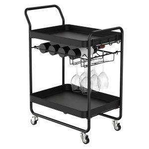 Kệ Đa Năng Sắt KALLEY Màu Đen W40.6xD63.5xH83.5Cm