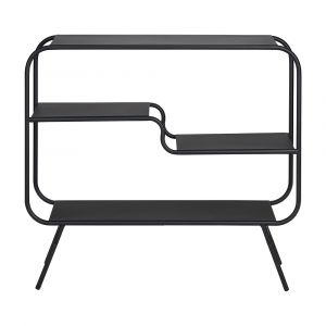 URBEN Black Iron Console Table W90xD30xH80Cm