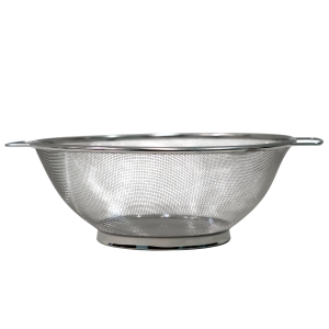 KACHELA Silver Steel Strainer W24xD24xH8.5Cm