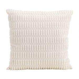 Gối Tựa Sợi Tổng Hợp JUNY Màu Trắng Ngà W50xD50xH10 Cm