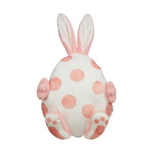 FUNNY BUNNY-EGG Synthetic Fiber Pillow Pink W35xD10xH42Cm