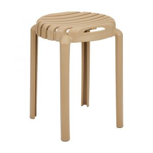 PIXXIE PP Plastic Bath Chair Beige Color W33xD32xH45 Cm