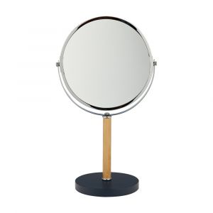 Gương Để Bán Nhựa Thuỷ Tinh NAVY Màu Xanh Dương Đậm W18.5xD12xH31.5Cm