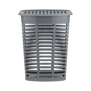 BANJEE PP Plastic Laundry Basket Gray W45xD35xH57.5 Cm