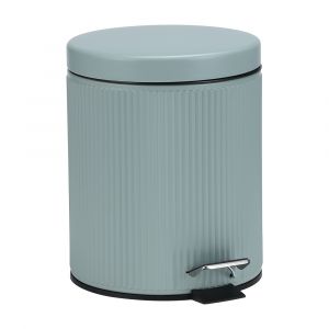 ODELE Metal Trash Bin Light Green W20.5xD20.5xH25.2 Cm