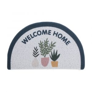WELCOME HOME PVC Outdoor Doormat Multicolor W80xD50xH0.7 Cm