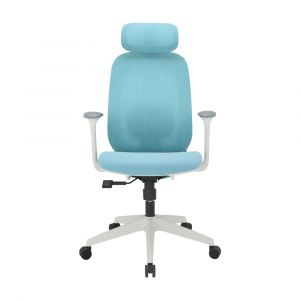 Ghế Văn Phòng Sợi Tổng Hợp OCEANIC Màu Xanh Dương W65xD65xH116Cm