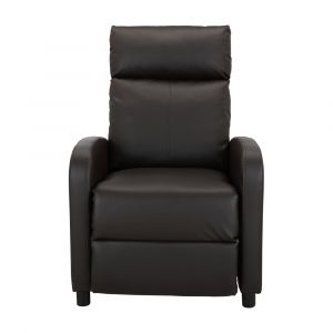 Sofa Thư Giãn Vải FLINT Màu Nâu W66xD88xH100Cm