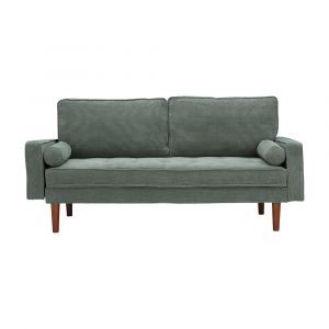 Coley Fabric Sofa 3 Seat 197 Green