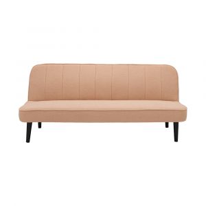 Sofa Giường Vải HAZEL Màu Cam Nhạt W181xD89xH82Cm