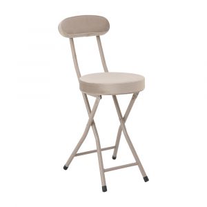 Ghế Ăn Gấp Gọn Da PVC BEAT Màu Cát W31xD46.5xH75Cm