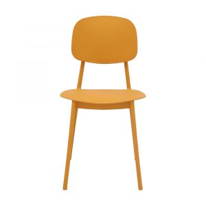 Ghế Ăn Nhựa PP FREY Màu Vàng W42xD47xH80Cm