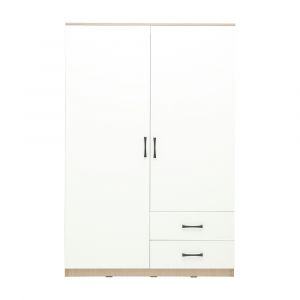 FINCE 2Doors Wardrobe120 NT01/WT