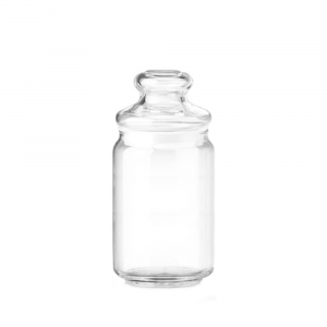 Hũ thủy tinh Pop jar 750ml nắp kính