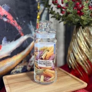 Pop Jar Glass 1000ml with Glass Lid