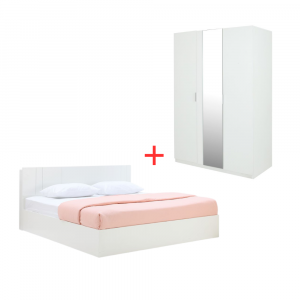 COMBO Giường + Tủ Quần Áo MELODIAN 6FT