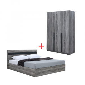 COMBO Giường + Tủ Quần Áo MINIO 5FT