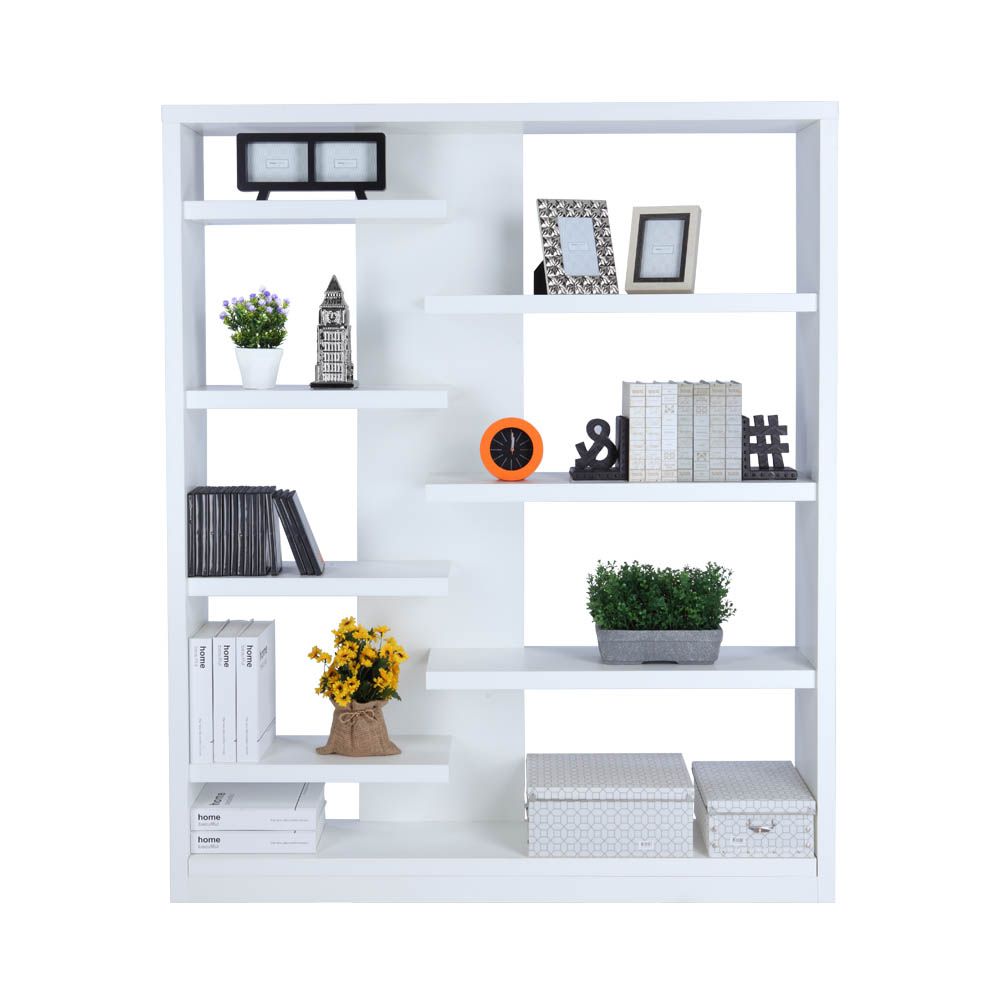 Kệ Trưng Bày Gỗ MDF RODEO Màu Trắng