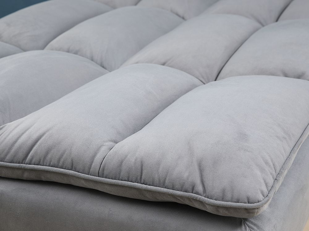 Sofa Giường Polyester HENDRIK Màu Xám 