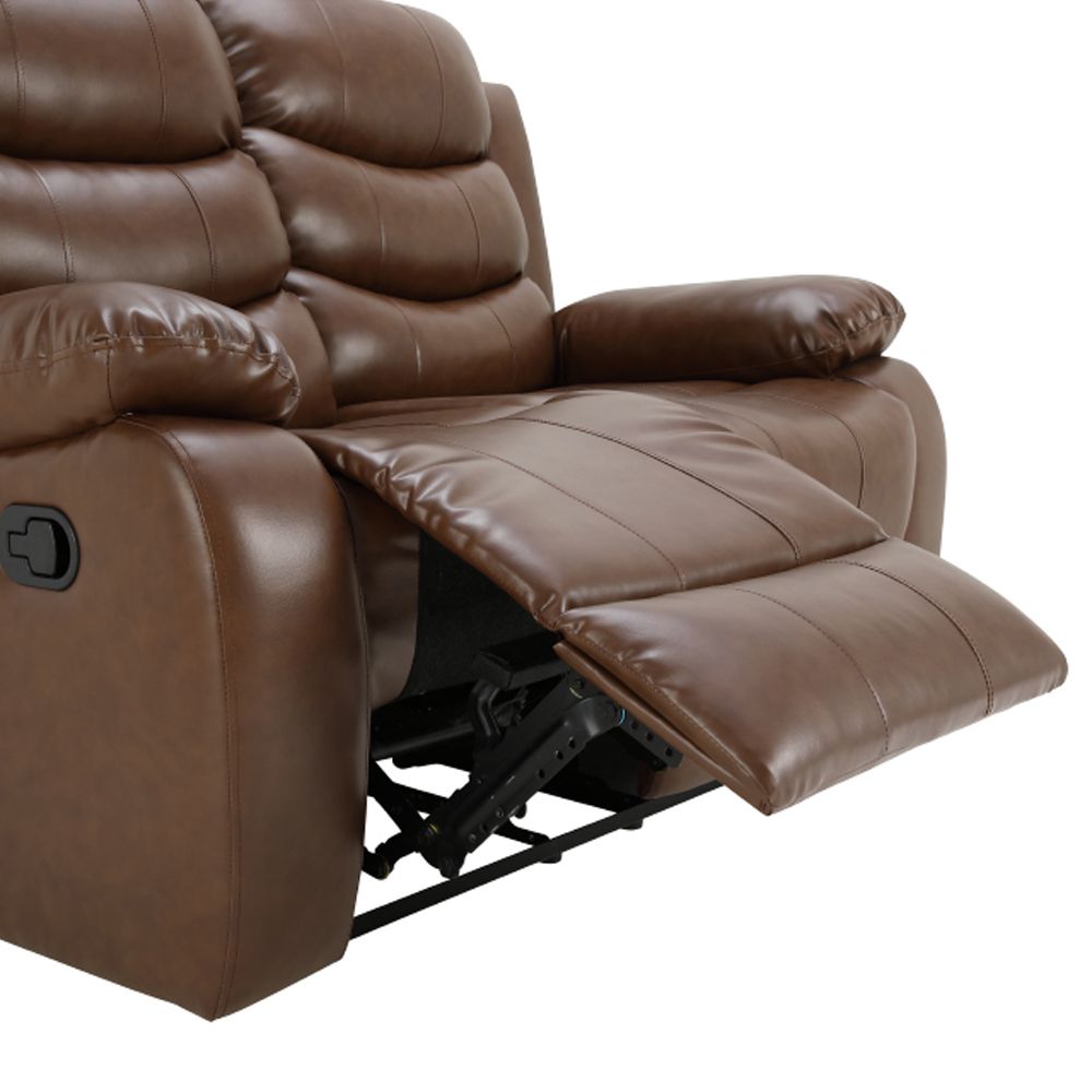 Ảnh góc trái của Sofa Thư Giãn Da PVC JAXSON Màu Nâu