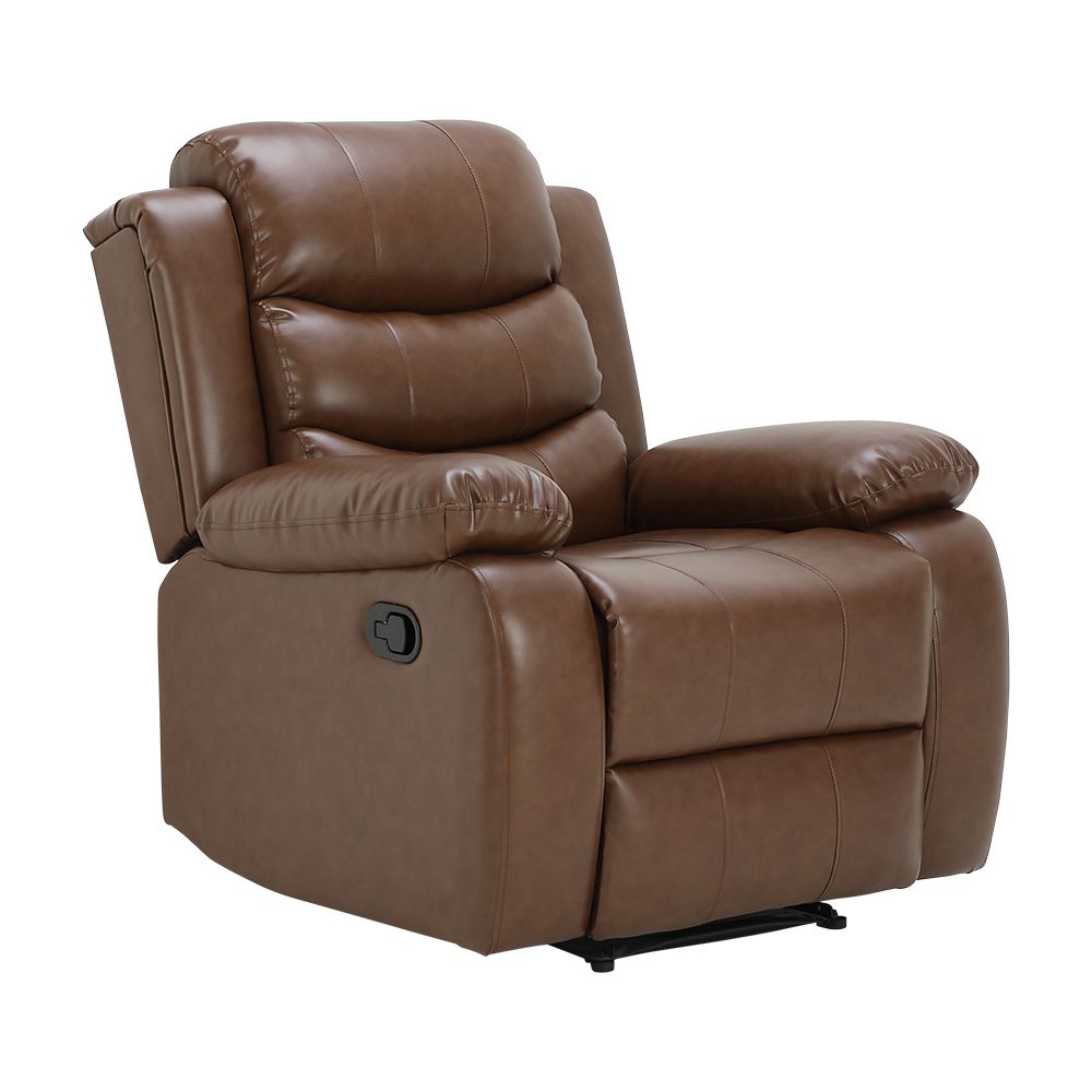 Sofa Thư Giãn Da PVC JAXSON Màu Nâu