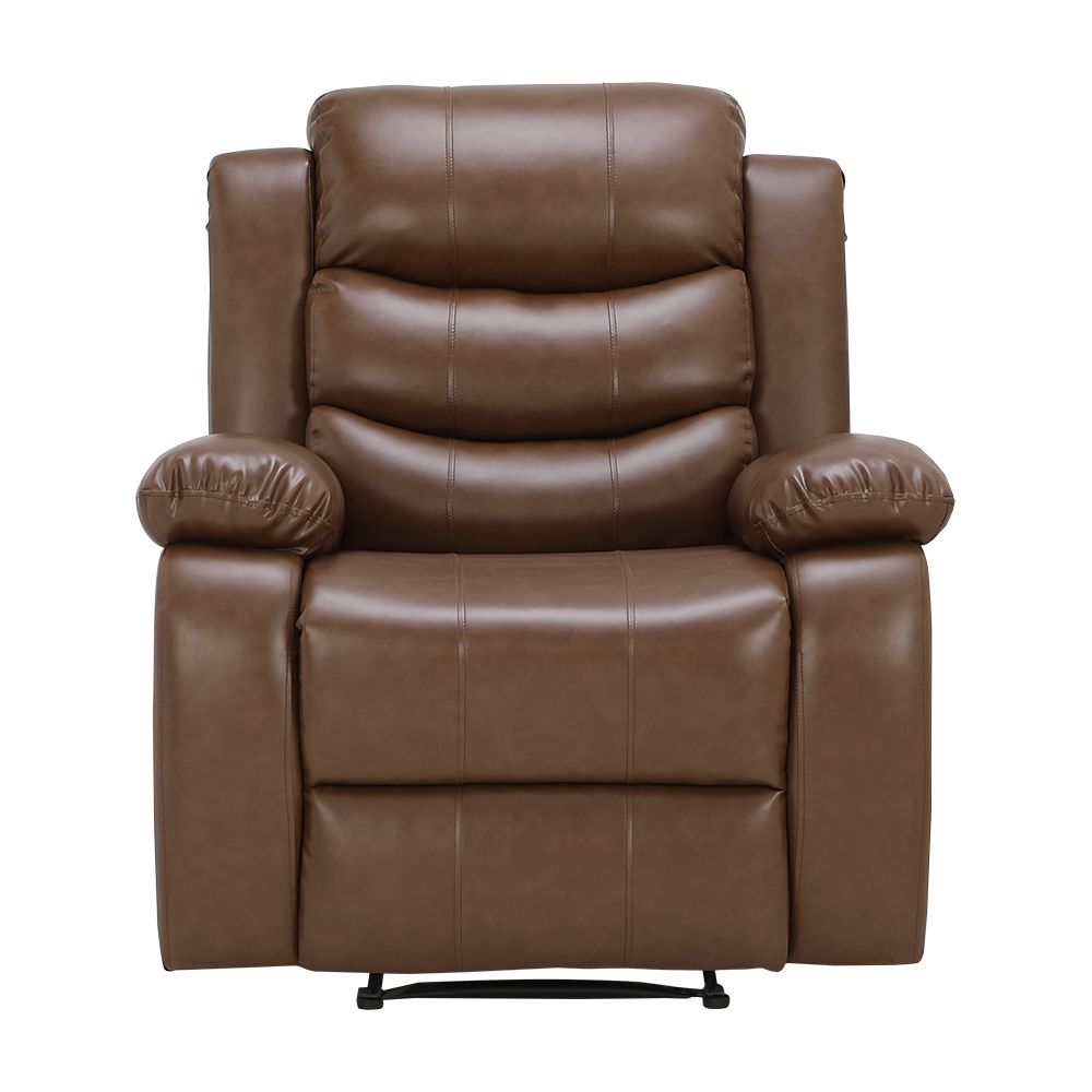 Sofa Thư Giãn Da PVC JAXSON Màu Nâu