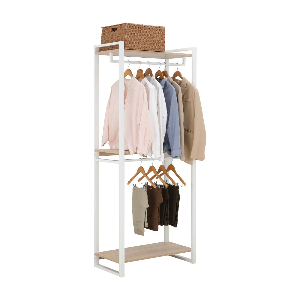 Kệ Treo Quần Áo Gỗ Công Nghiệp LOFTER