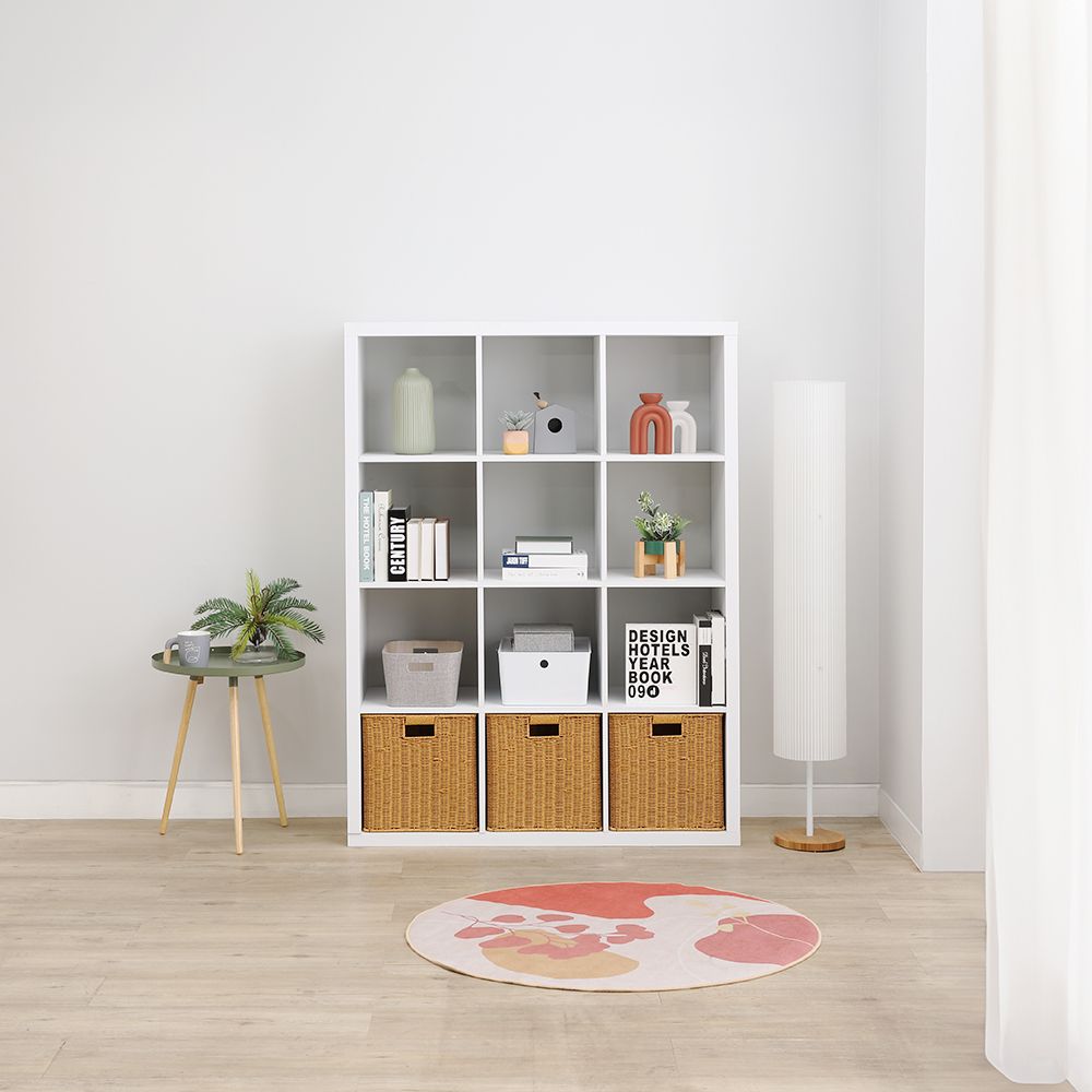 Kệ Đa Năng Gỗ MDF BLOCS SHELF Màu Trắng