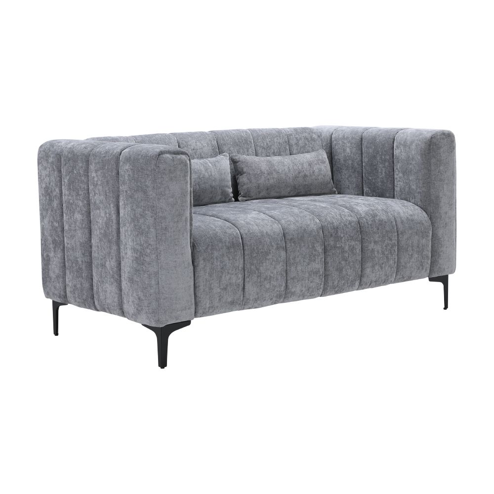 Ảnh góc trái của Sofa Băng Polyester LENNY Màu Xám