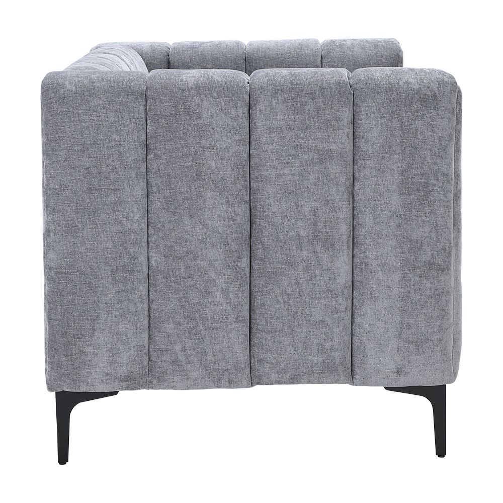 Ảnh chụp ngang của Sofa Băng Polyester LENNY Màu Xám