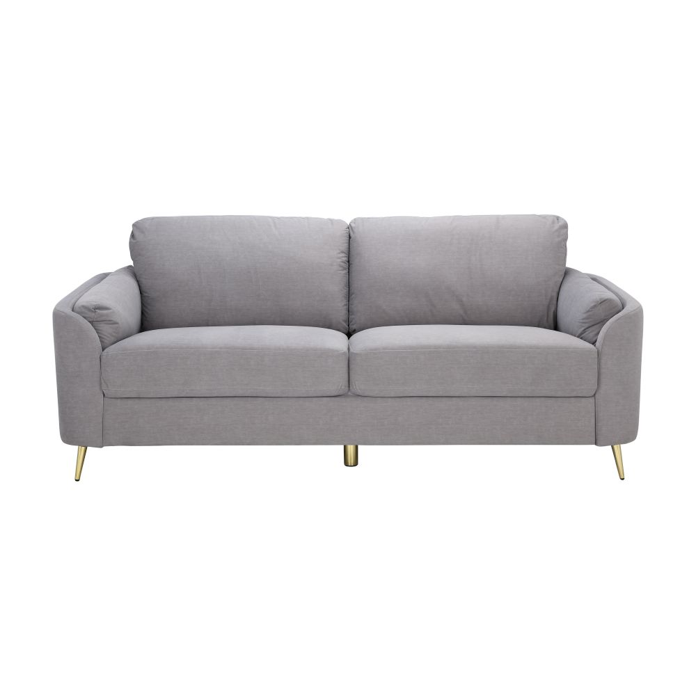 Sofa Băng Vải Nhung GARNET Màu Xám