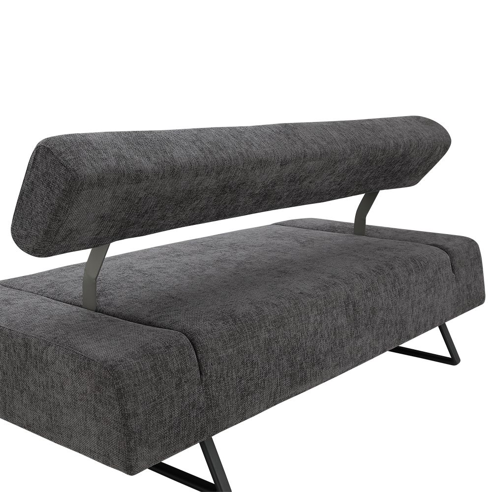 Sofa Giường Polyester NAOMI Màu Xám