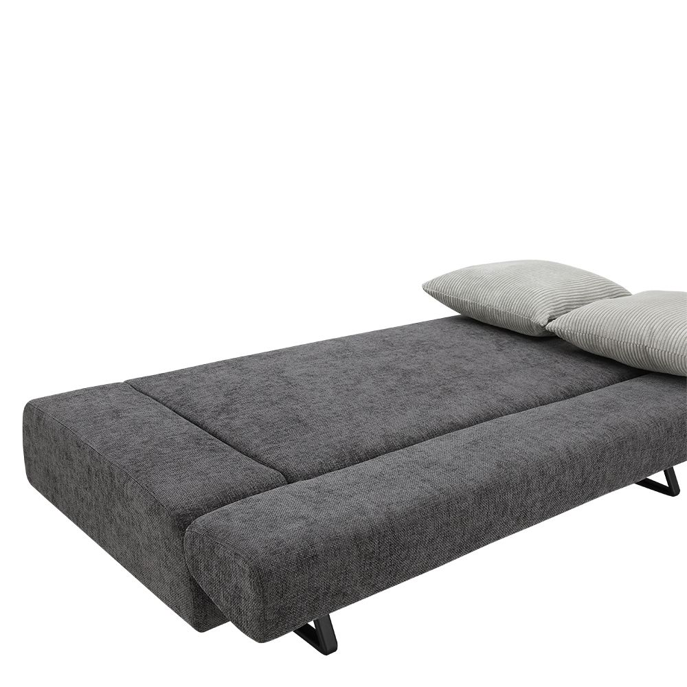 Sofa Giường Polyester NAOMI Màu Xám