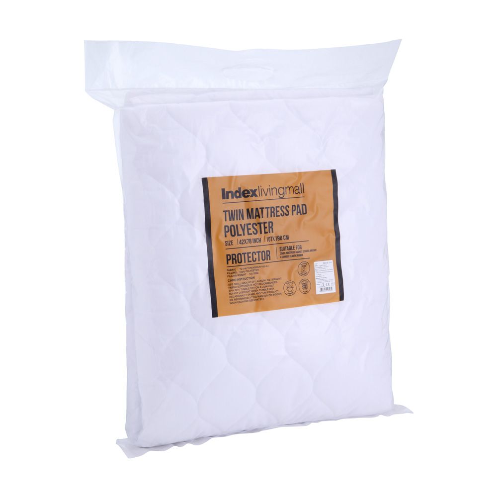 Tấm Bảo Vệ Nệm Polyester ESSENTIALS Màu Trắng