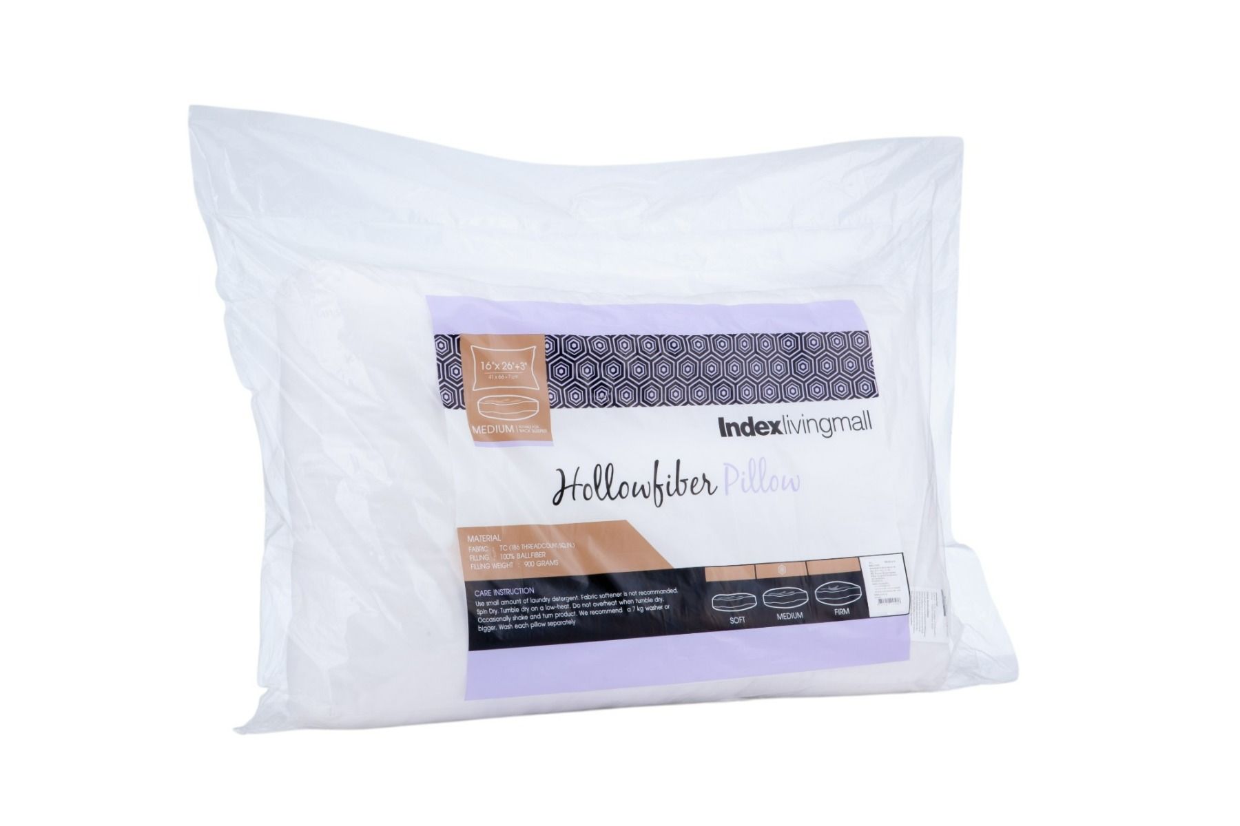 Gối Nằm Polyester PRIME Màu Trắng