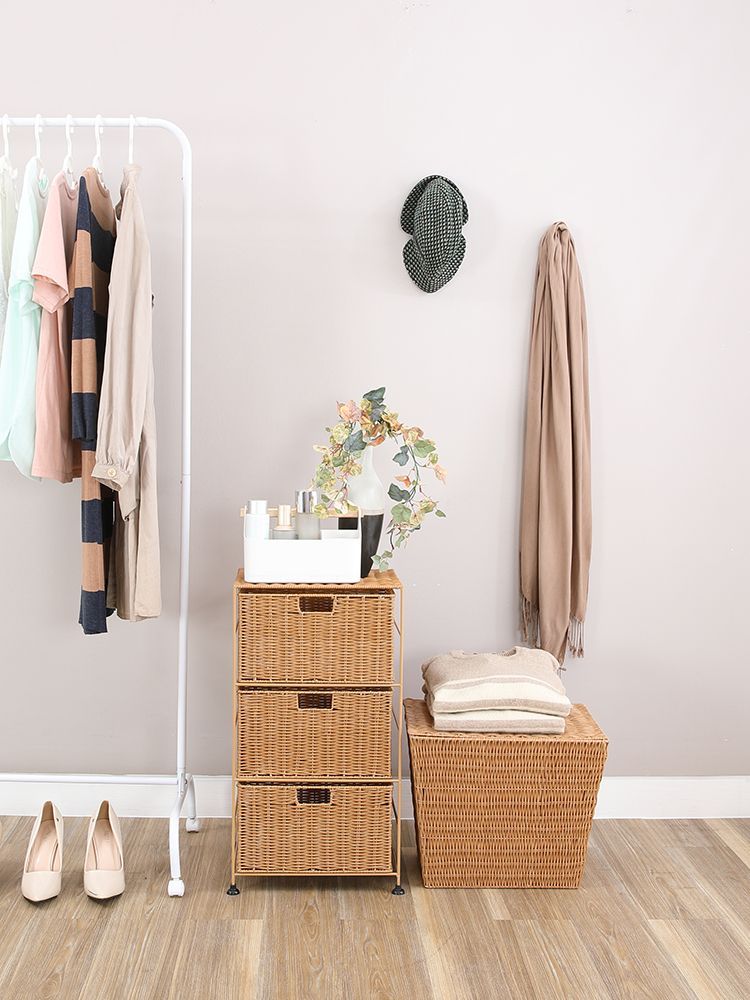 Tủ Ngăn Kéo Nhựa PE BARNO Màu Gỗ