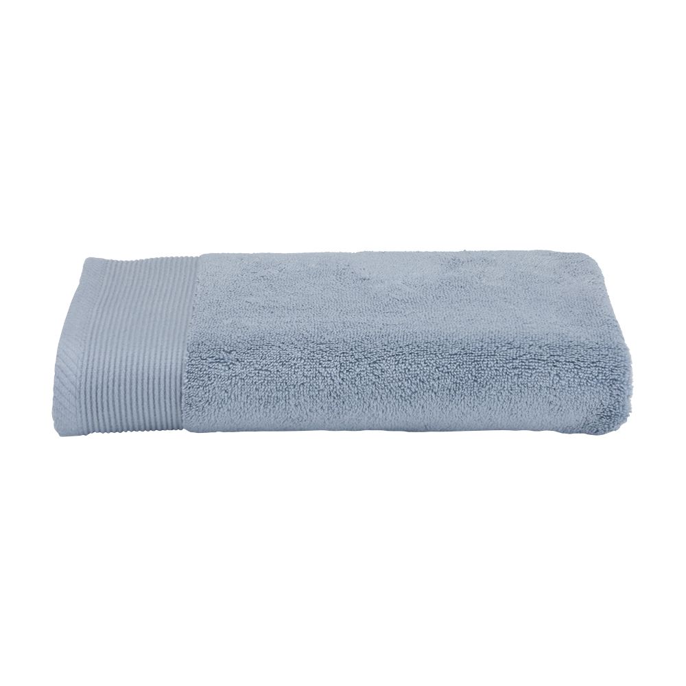 Khăn Tắm Vải Cotton BAMBINO Màu Xanh