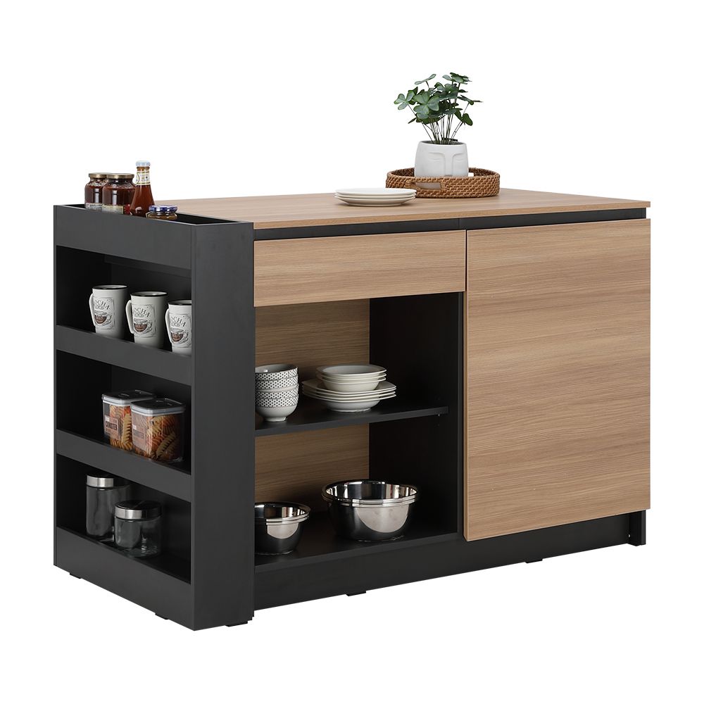 Đảo Bếp Gỗ Công Nghiệp CUSINA Màu Gỗ