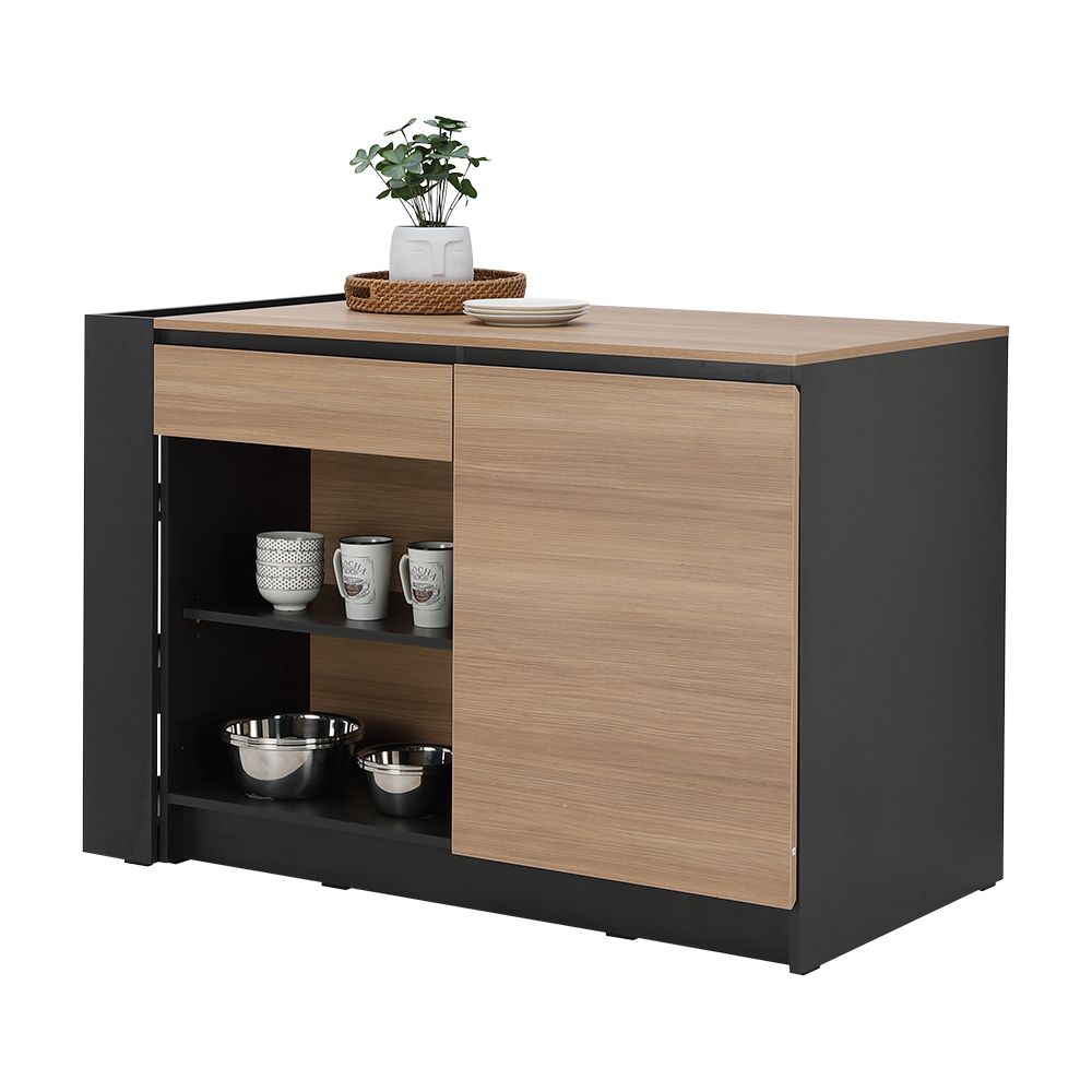 Đảo Bếp Gỗ Công Nghiệp CUSINA Màu Gỗ