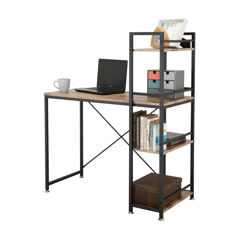 Bàn Làm Việc Gỗ Công Nghiệp CONNER Màu Nâu
