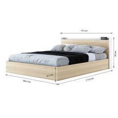 SYDNEY Bed 6 ft. LO/WT