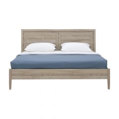 Giường Ngủ Gỗ Công Nghiệp PROVENCE Màu Gỗ 6Ft (W183xD198Cm)