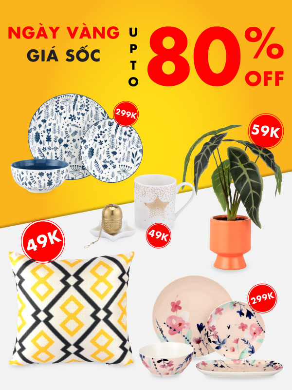 GIÁ SỐC NGÀY VÀNG – GIẢM ĐẾN 80%