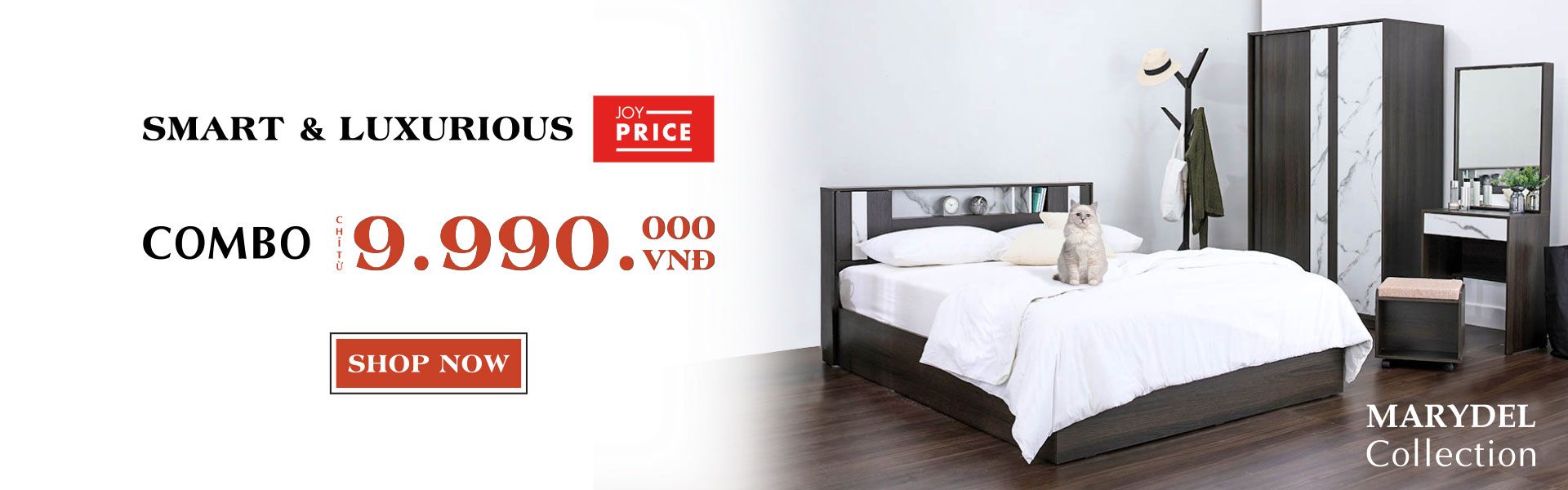 Trọn bộ phòng ngủ MARYDEL