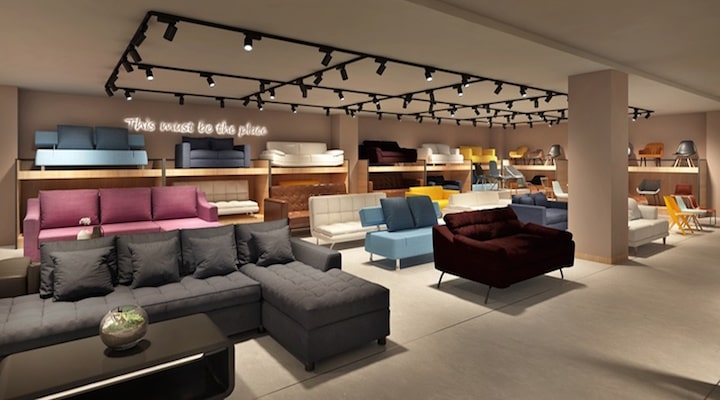 Hệ thống ghế sofa tại index living mall