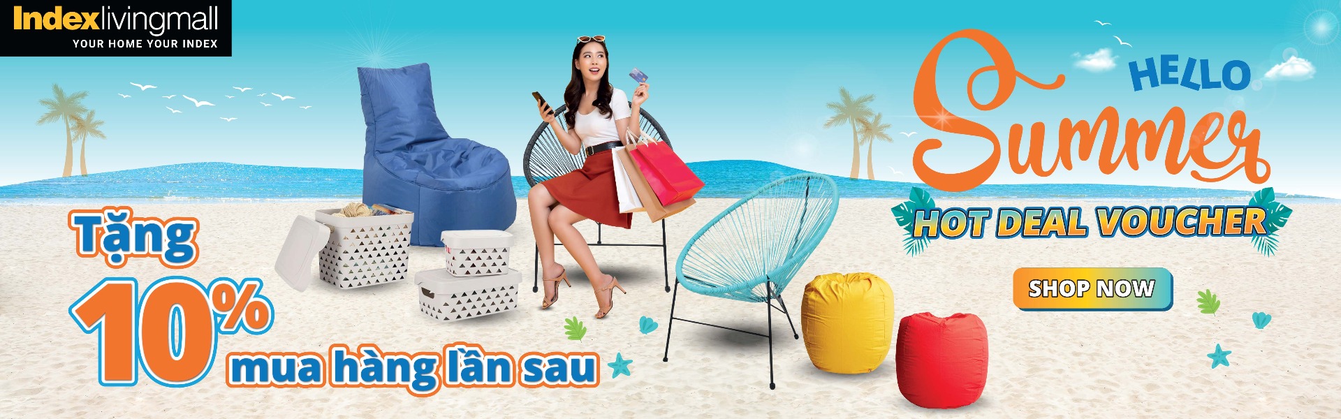 HELLO SUMMER - HOT DEAL VOUCHER